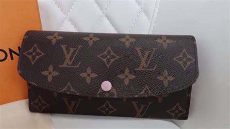 louis vuitton emilie wallet youtube